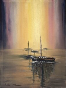Daily Boats – Oil on Canvas – 18”x24” - $250